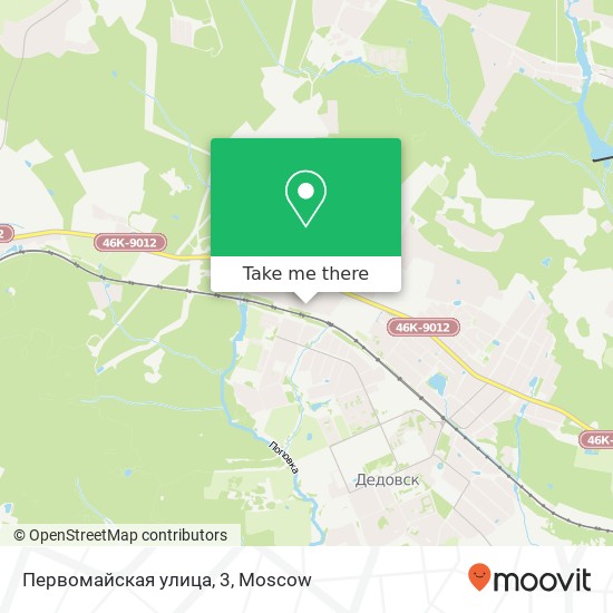 Первомайская улица, 3 map