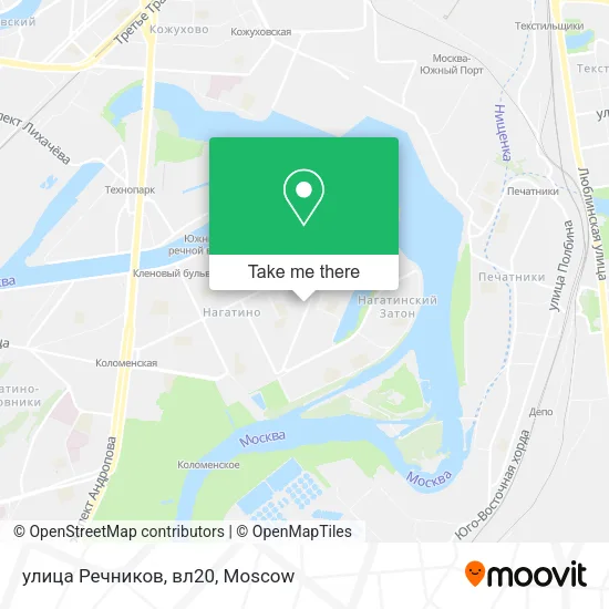 улица Речников, вл20 map