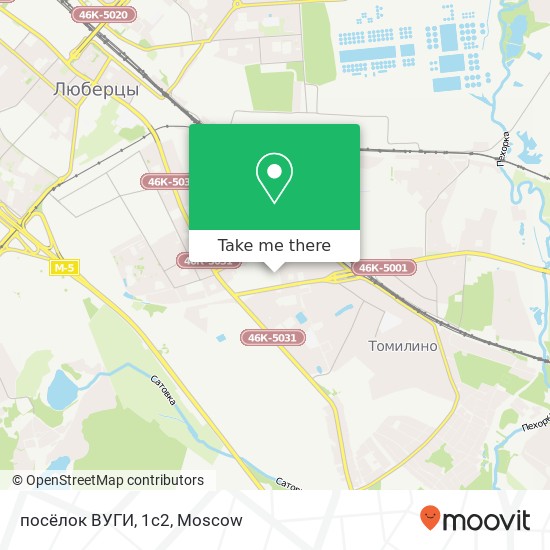 посёлок ВУГИ, 1с2 map