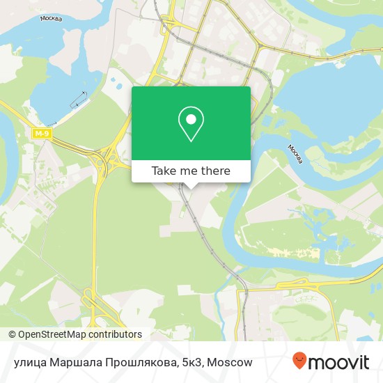 улица Маршала Прошлякова, 5к3 map