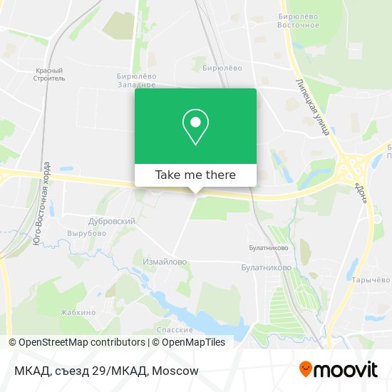 МКАД, съезд 29/МКАД map