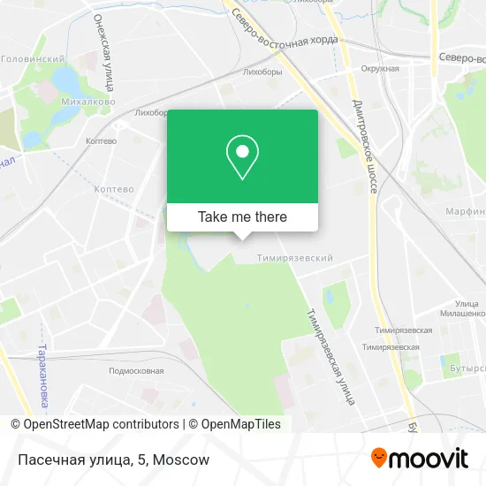Пасечная улица, 5 map