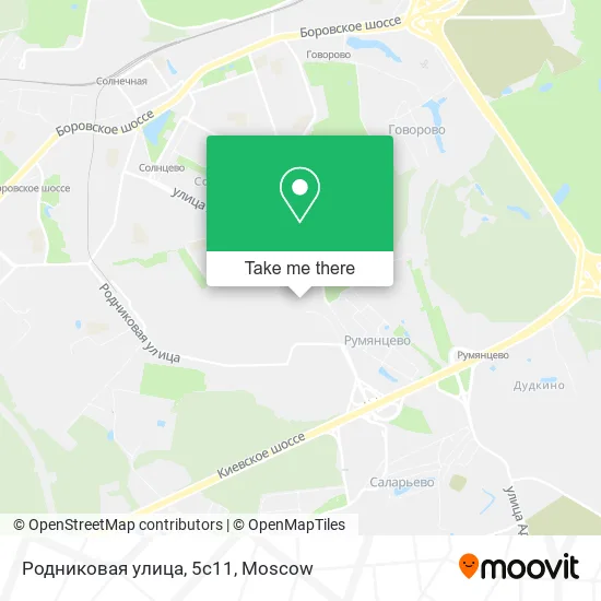 Родниковая улица, 5с11 map