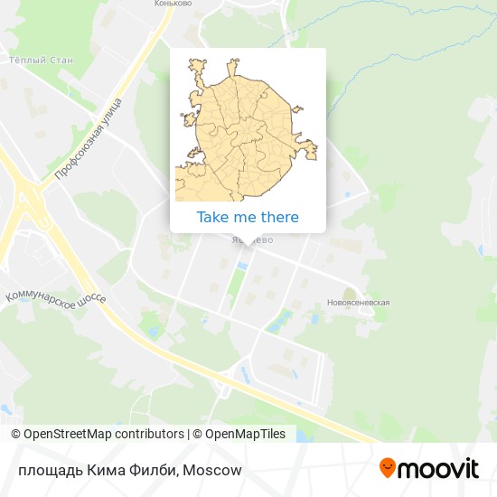 площадь Кима Филби map