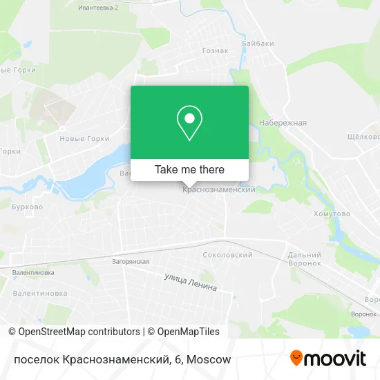 поселок Краснознаменский, 6 map