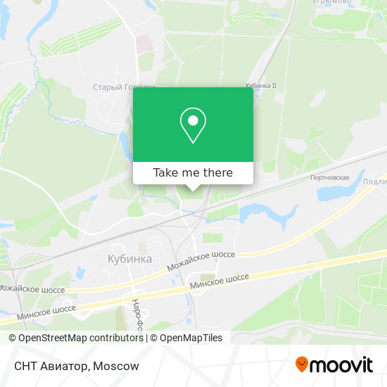 СНТ Авиатор map