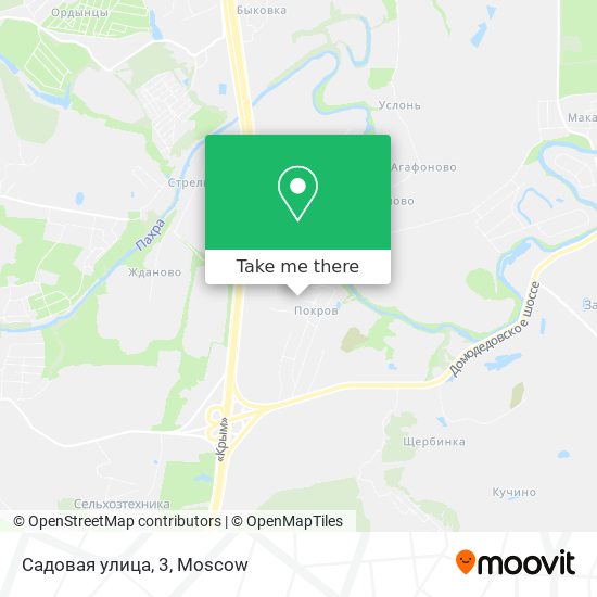 Садовая улица, 3 map