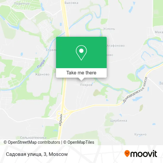 Садовая улица, 3 map
