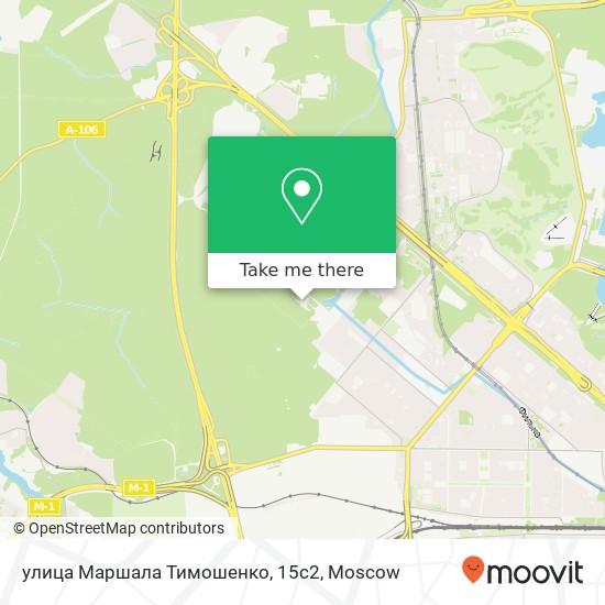 улица Маршала Тимошенко, 15с2 map
