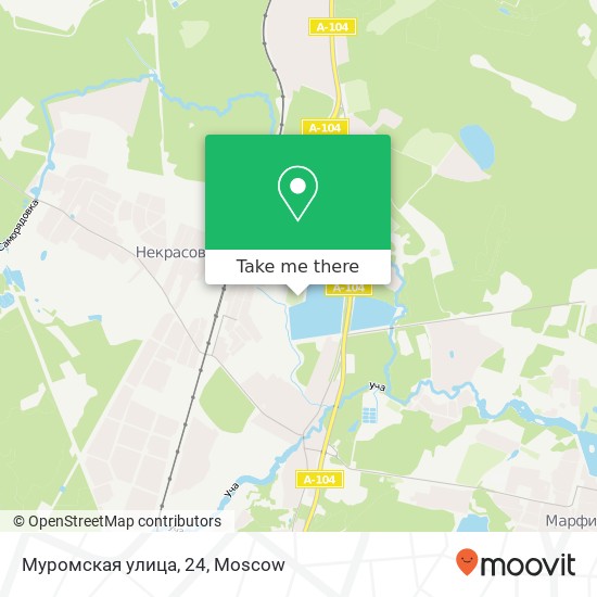 Муромская улица, 24 map