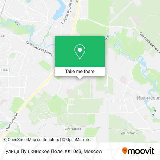 улица Пушкинское Поле, вл10с3 map