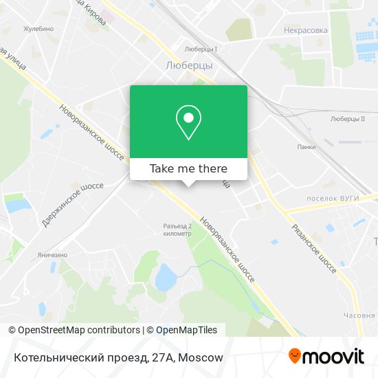 Котельнический проезд, 27А map