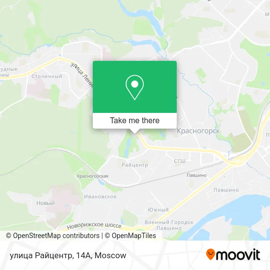 улица Райцентр, 14А map