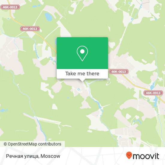 Речная улица map