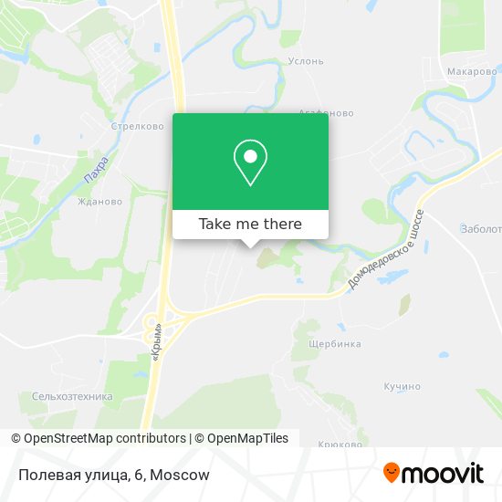Полевая улица, 6 map