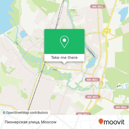 Пионерская улица map