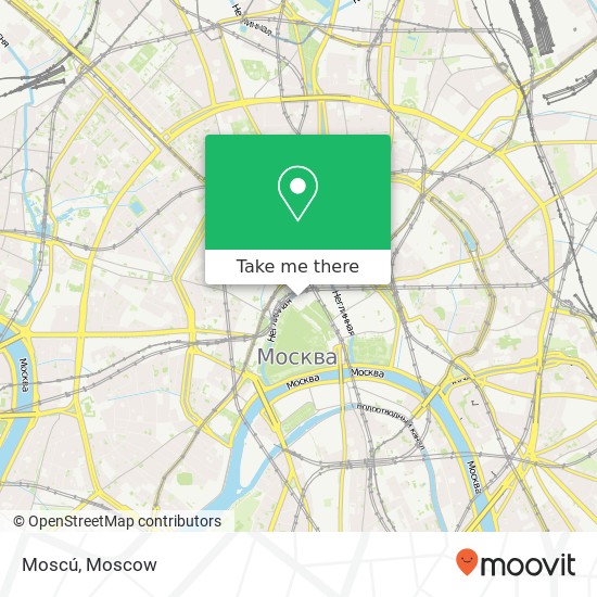 Moscú map