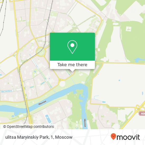 ulitsa Maryinskiy Park, 1 map