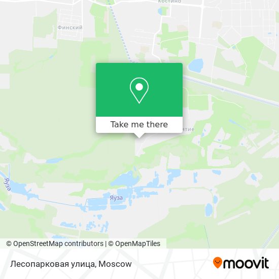 Лесопарковая улица map