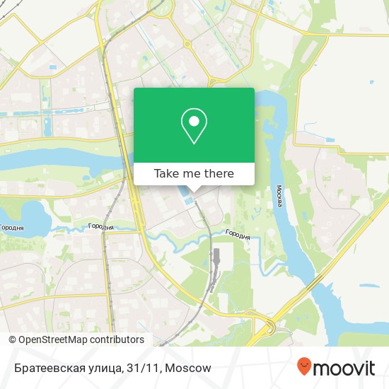 Братеевская улица, 31/11 map
