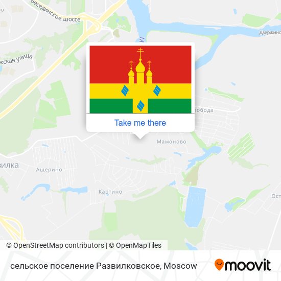 сельское поселение Развилковское map