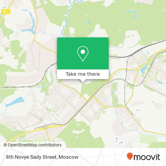 8th Novye Sady Street map