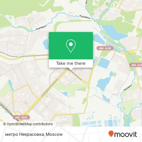 метро Некрасовка map