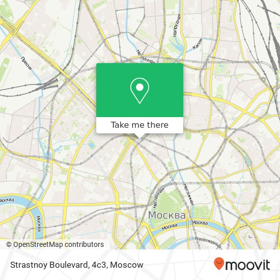 Strastnoy Boulevard, 4с3 map