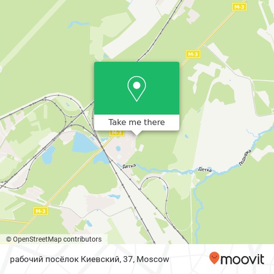 рабочий посёлок Киевский, 37 map