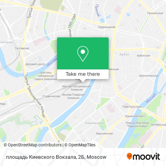 площадь Киевского Вокзала, 2Б map