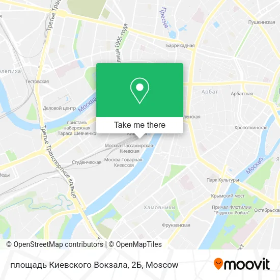 площадь Киевского Вокзала, 2Б map