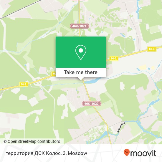 территория ДСК Колос, 3 map