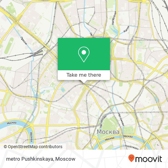 metro Pushkinskaya map
