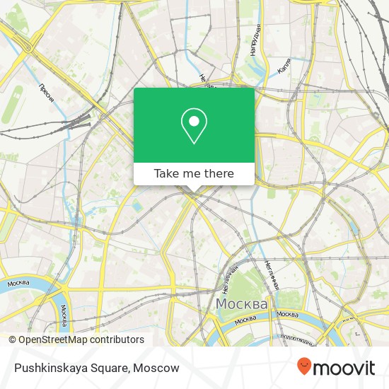 Pushkinskaya Square map