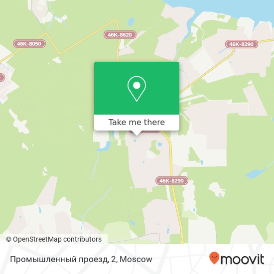 Промышленный проезд, 2 map