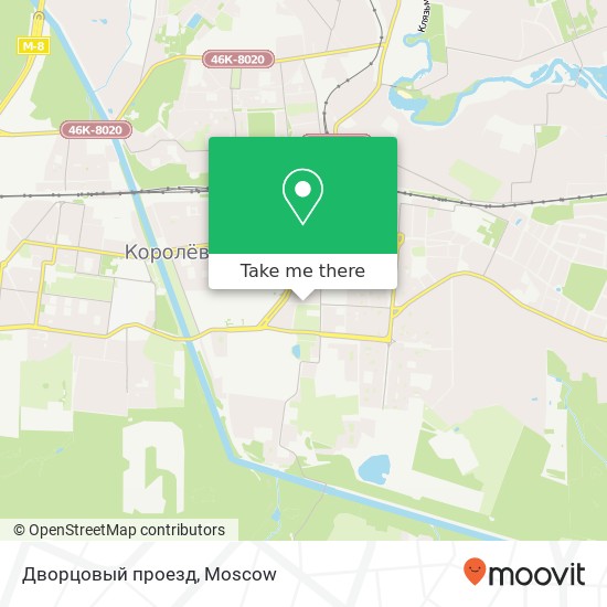 Дворцовый проезд map