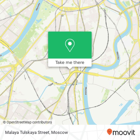Malaya Tulskaya Street map