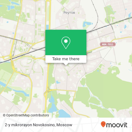2-y mikrorayon Novokosino map