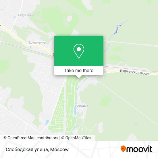 Слободская улица map