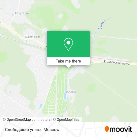 Слободская улица map