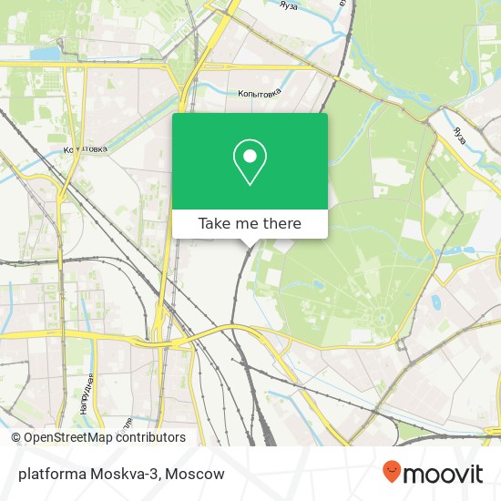 platforma Moskva-3 map