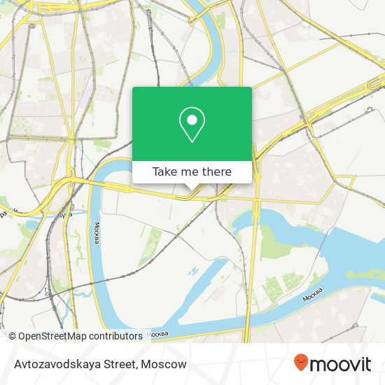 Avtozavodskaya Street map