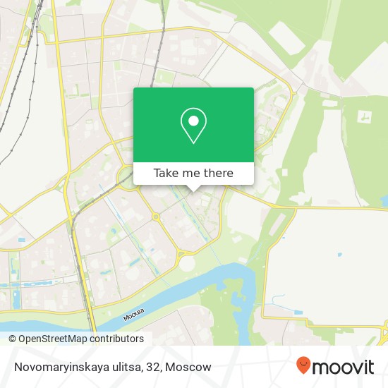 Novomaryinskaya ulitsa, 32 map