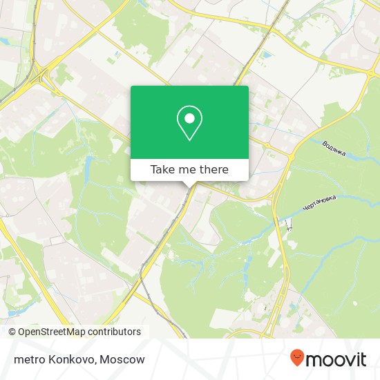 metro Konkovo map