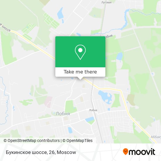 Букинское шоссе, 26 map