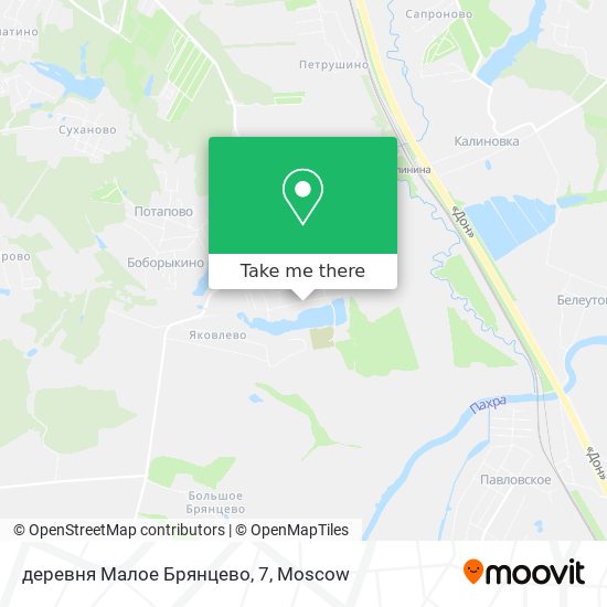 деревня Малое Брянцево, 7 map