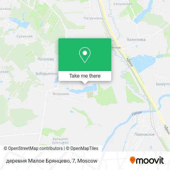 деревня Малое Брянцево, 7 map