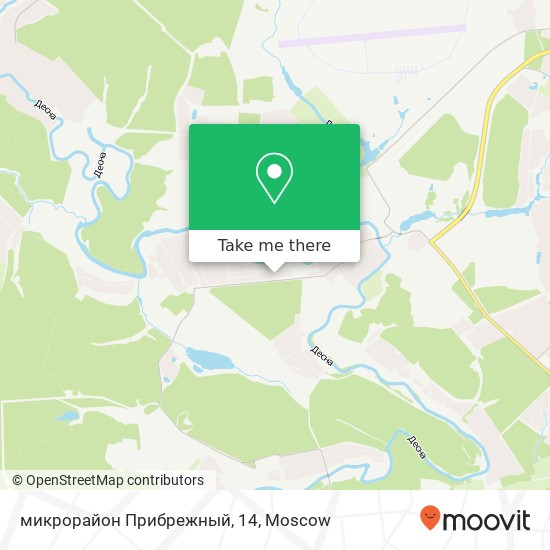 микрорайон Прибрежный, 14 map