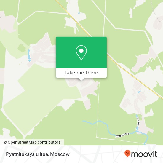Pyatnitskaya ulitsa map