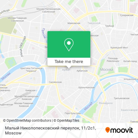 Малый Николопесковский переулок, 11 / 2с1 map